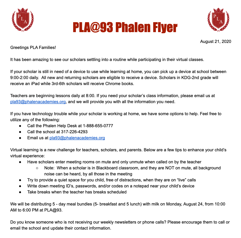 Phalen Flyer PLA93 