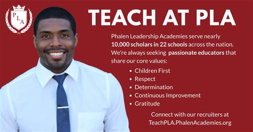 Teach at Phalen Leadership Academies 