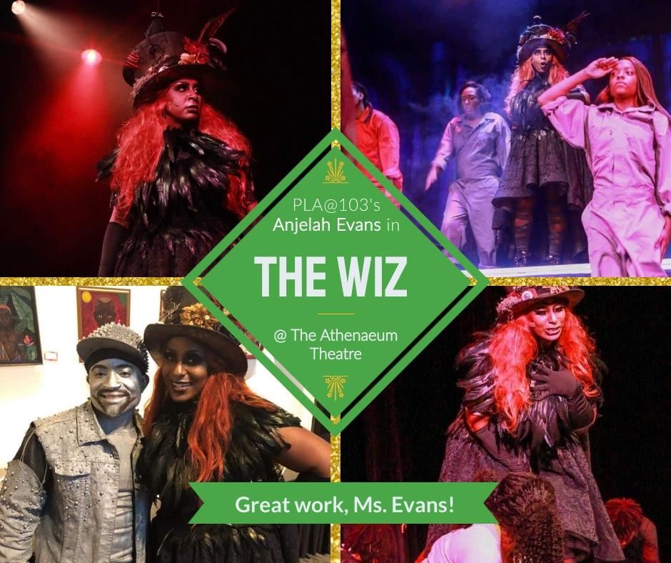 PLA office manager stars in the Wiz 
