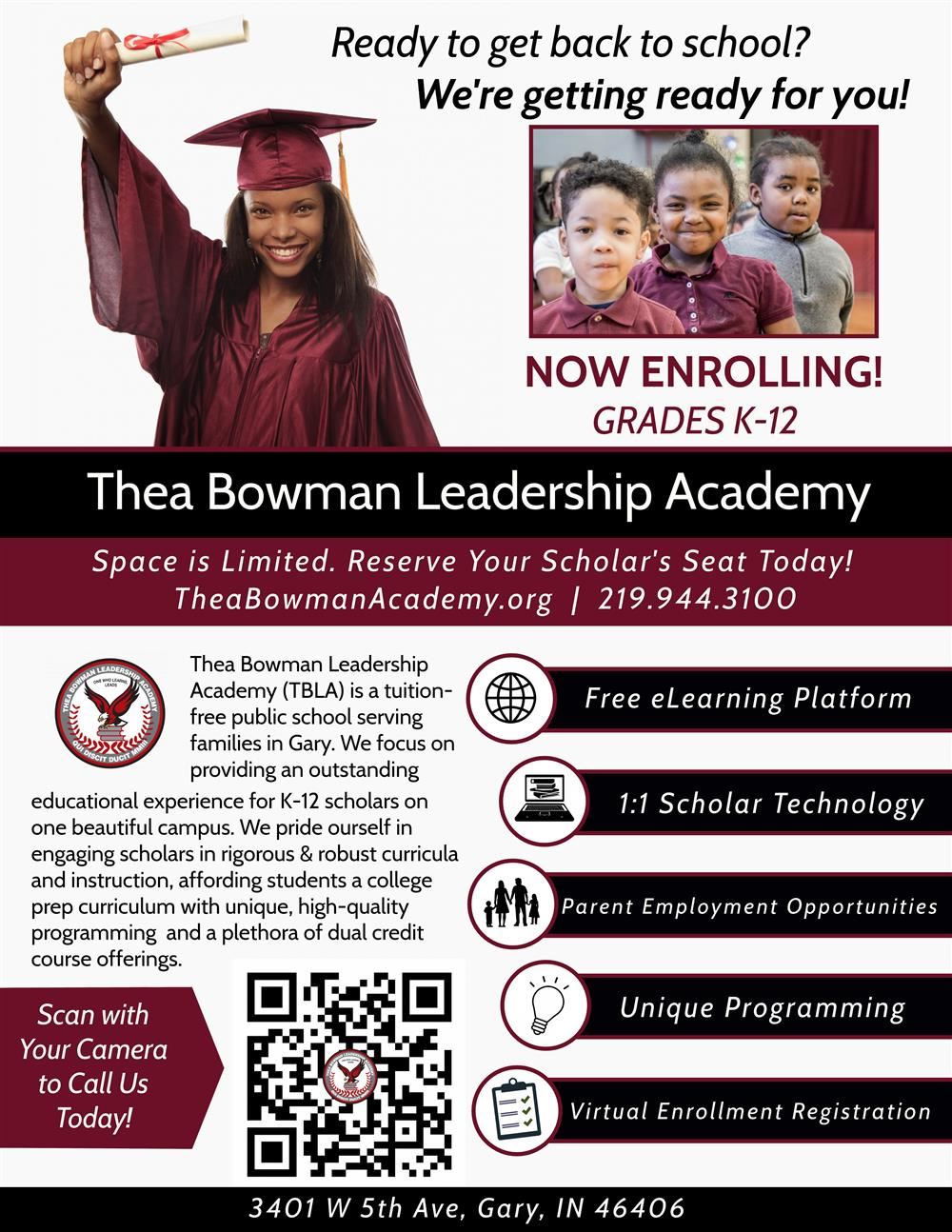 Thea Bowman Leadership Academy (Grades K12) / Homepage
