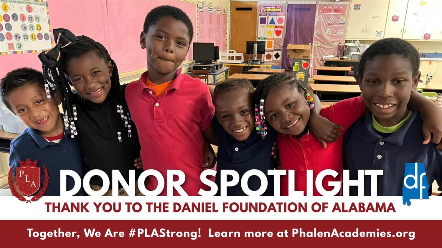 The Daniel Foundation of Alabama awards $75,000 to PLA at Davis Elementary