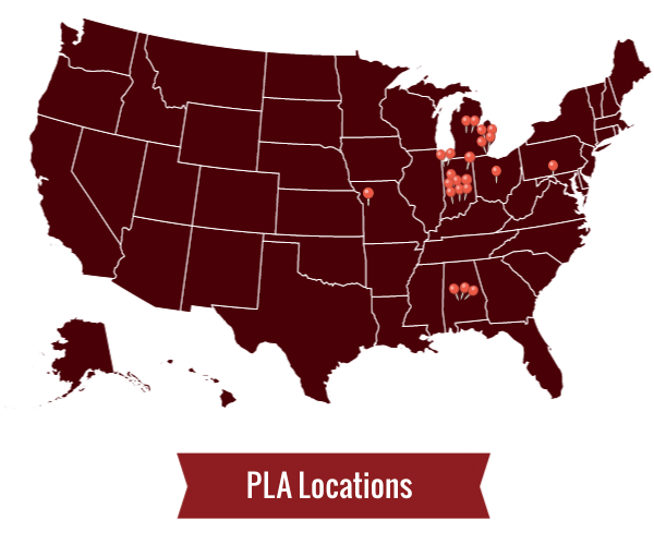 PLA School Locations PLA School Locations